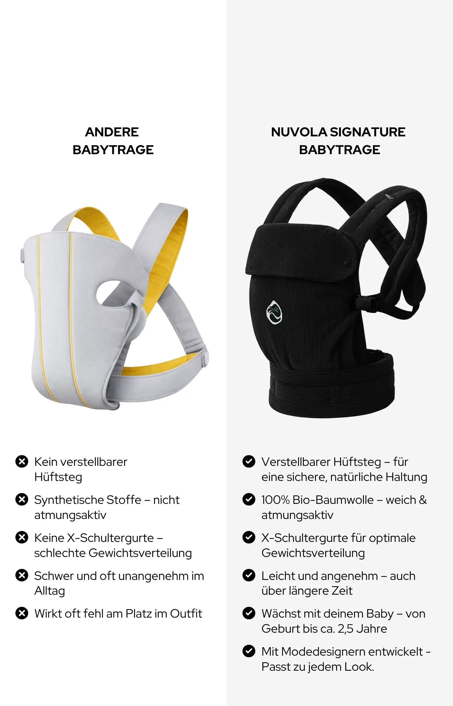 Nuvola - Signature Babytrage